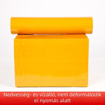 Kifejezetten széles, átlátszó csomagoló szalag, bézs színben, nagy tapadással, vízálló és nedvességálló