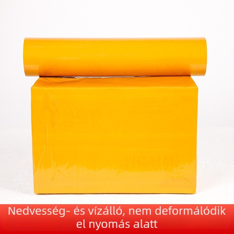 Kifejezetten széles, átlátszó csomagoló szalag, bézs színben, nagy tapadással, vízálló és nedvességálló