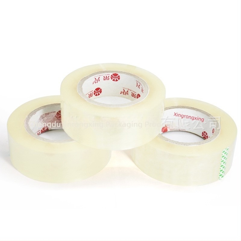 48 mm átlátszó csomagoló szalag, BOPP alapú, dobozok zárásához
