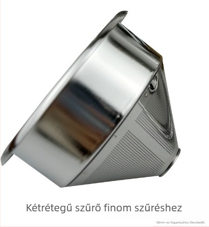 58mm-es egy- és dupla adagoló szűrőkosarak kávéfőzőkhöz, VST-kompatibilis