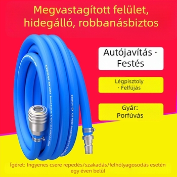 ZCKM Nagynyomású robbanásbiztos levegő-cső kompresszorhoz, 10 mm, festéshez és autójavításhoz