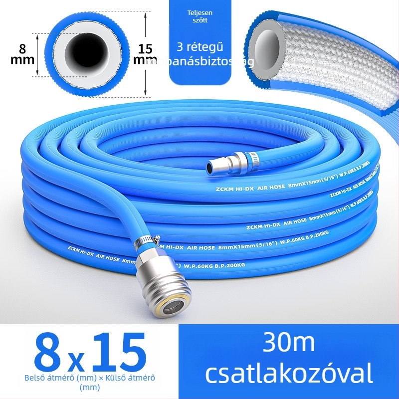 ZCKM Nagynyomású robbanásbiztos levegő-cső kompresszorhoz, 10 mm, festéshez és autójavításhoz