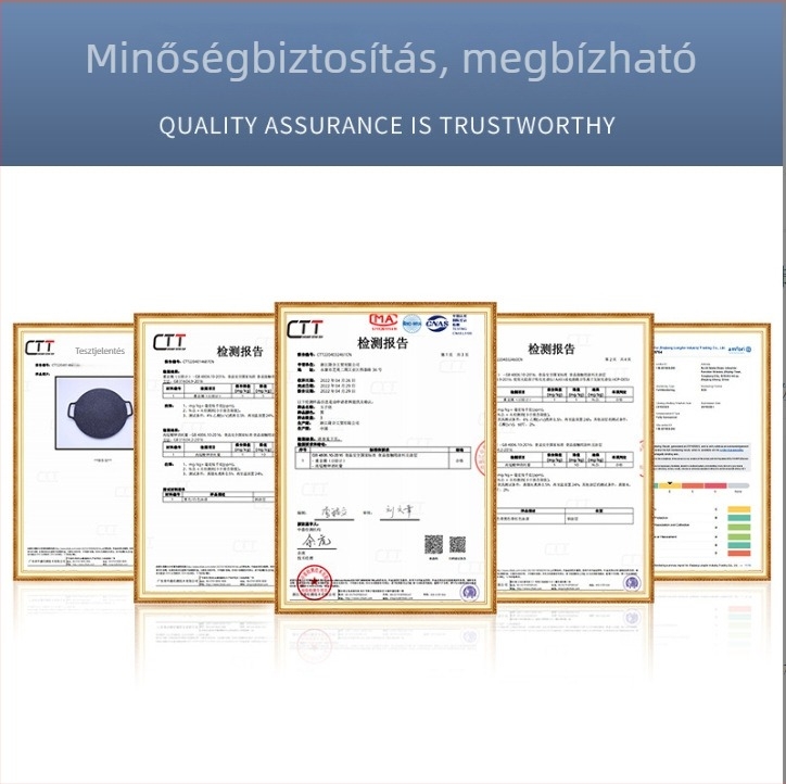 28 cm-es alumínium tapadásmentes serpenyő titán-kristály kerámia bevonattal, indukciós főzőfelülettel kompatibilis
