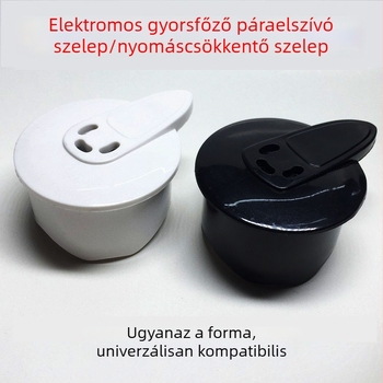 Elektromos nyomásfőző edény kivezető szelepe és fedél – nyomáskorlátozó és nyomárelengedő szelep, tömegszelepe, nyomástartó kiegészítő