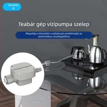 Víztisztítóhoz csatlakozó automata vízellátó, teás asztalhoz és teáskannához illeszkedő, közvetlen csatlakozású szelepek, 1/2 hüvelykes nyomáscsökkentő szelep és vákuumszívó szelep