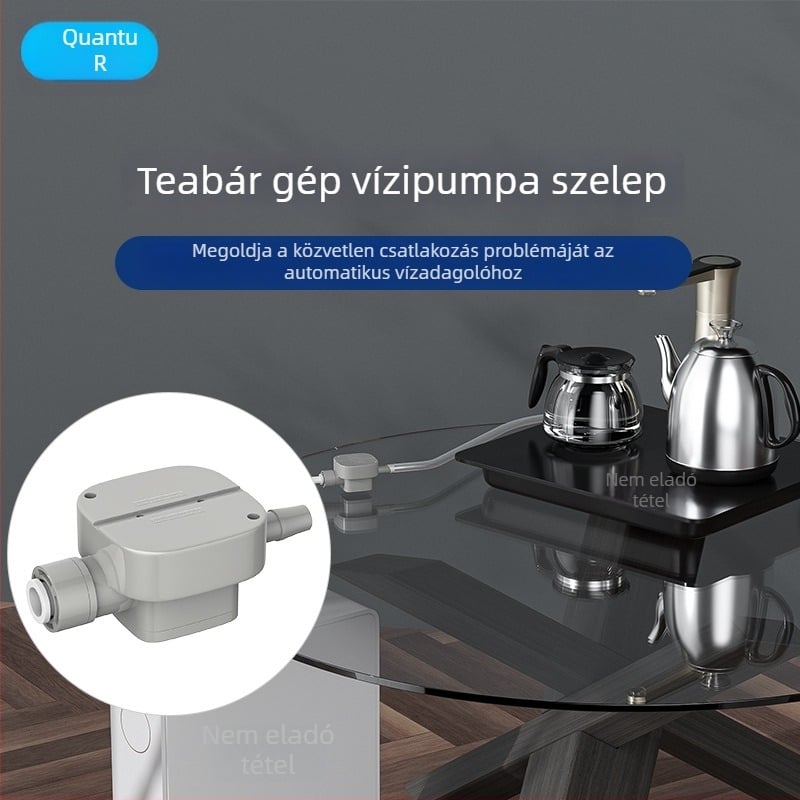 Víztisztítóhoz csatlakozó automata vízellátó, teás asztalhoz és teáskannához illeszkedő, közvetlen csatlakozású szelepek, 1/2 hüvelykes nyomáscsökkentő szelep és vákuumszívó szelep