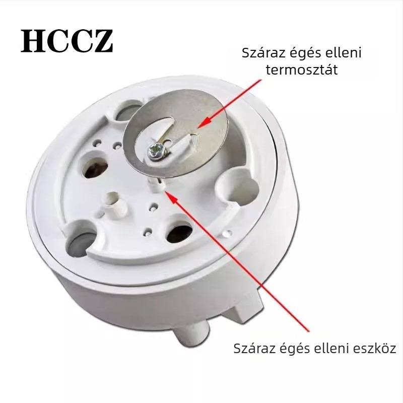 Rozsdamentes acélból készült elektromos vízforraló kiegészítő készlet: fűtőcső, fűtőrúddal és fűtőmaggal, 1500W