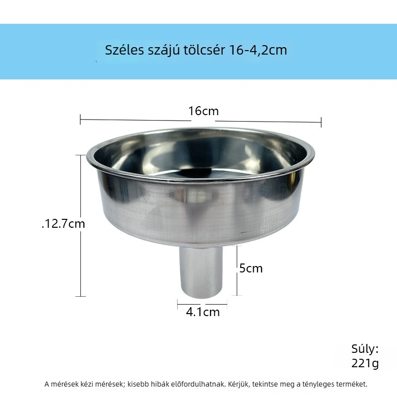 Rozsdamentes acélból készült csirkés snack, pikáns forró leves rizses tészta, agyagkorsóban készített rizses étel, elviteles csomagoló zacskó nagy átmérőjű nyílással.