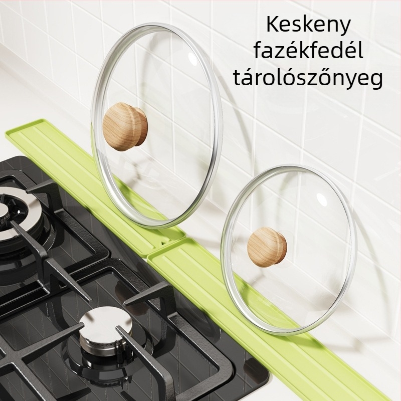Szilikon csúszásmentes fedőlap párna a munkalapra — hőálló, többfunkciós, vízlepergető izolációs párna