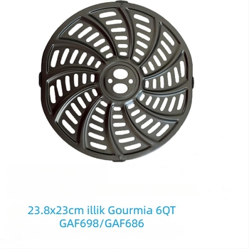 Csere tálca 6QT Gourmia GAF698/GAF686 légsütőhöz, tapadásmentes bevonattal