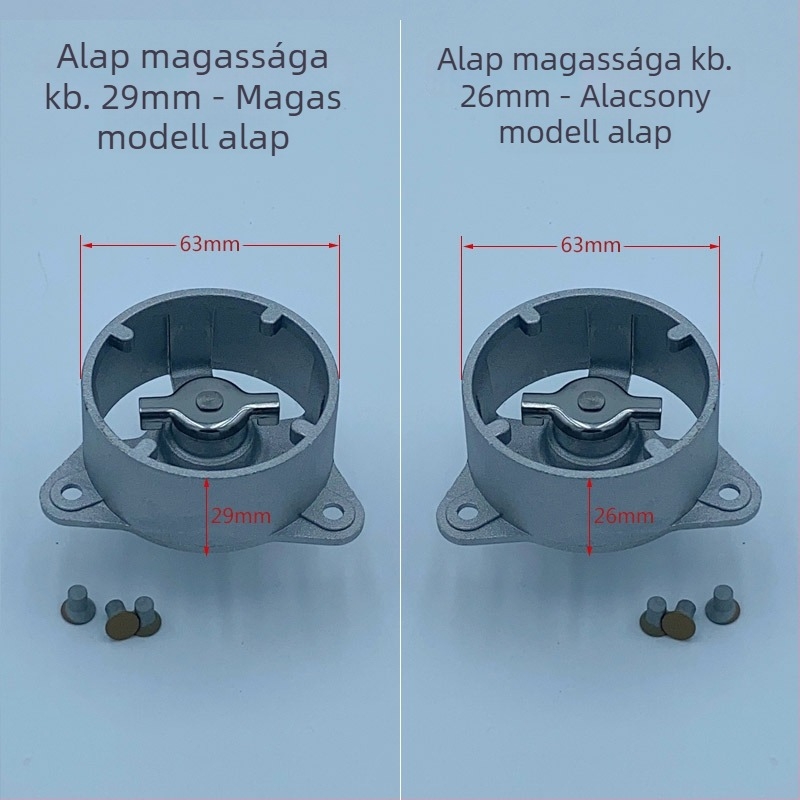 Kenyérsütőgép belső tartályának alapja és keverőtartály alapja – karbantartási alkatrészek