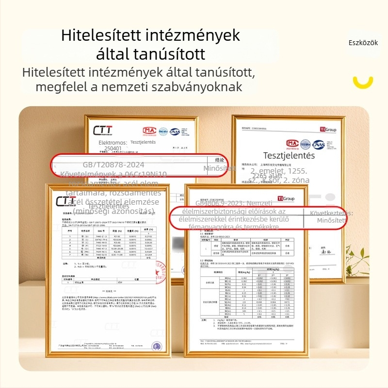 304 rozsdamentes acél légsütő grillsín húsokhoz és nyársakhoz