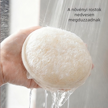 Kétoldalas fürdőlabda loofával, gyengéd hámlasztás és masszázs