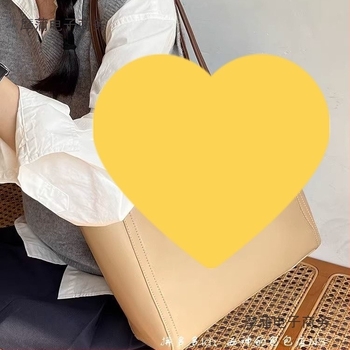 Retro nagy kapacitású tote táska, 2025 tavasz, koreai stílusú divat, női munkába járó vállon tartható táska