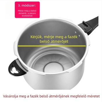 Red Double Happiness tömítésgyűrű nyomásfőzőhöz, klasszikus modell