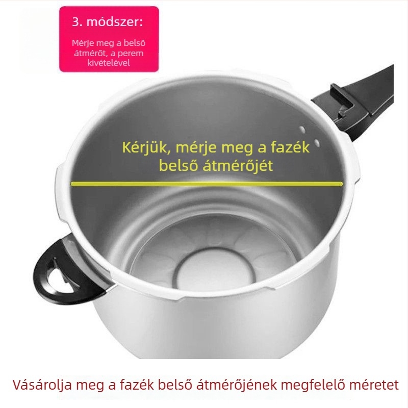 Red Double Happiness tömítésgyűrű nyomásfőzőhöz, klasszikus modell