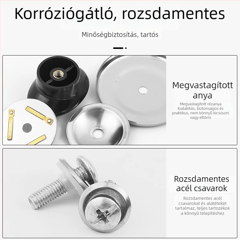 Elektromos vízforraló fedél sípoló hanggal és hangos gyöngyével, fogantyúval