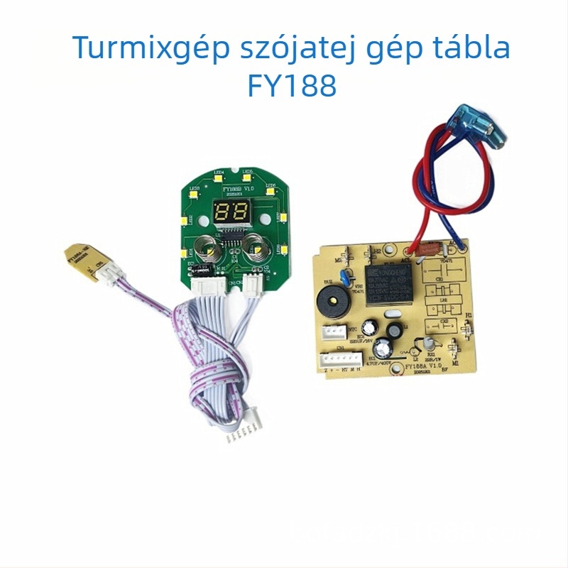 FY188 Vezérlőpanel szójatej-készítőhöz – gombpanel, LED/kijelző panel, univerzális cserepanel, új