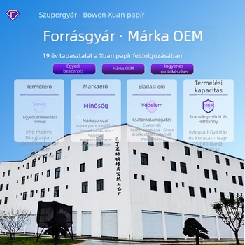 Ősi stílusú kreatív rizspapír DIY kézírással, bojttal, kiváló minőségű kartonpapír