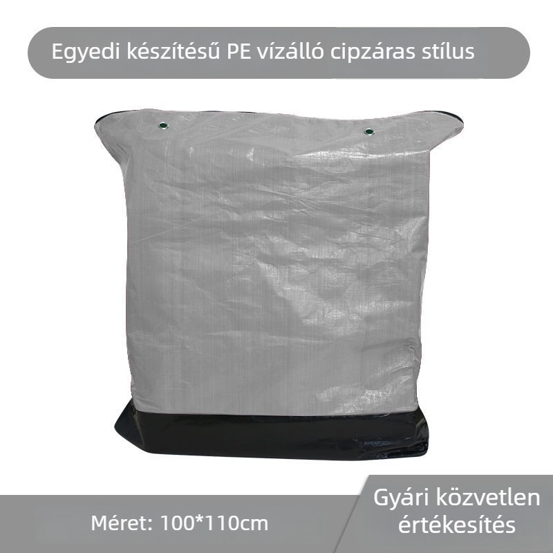 Vízálló, kopásálló, nagy kapacitású polietilén expressz csomagoló táska