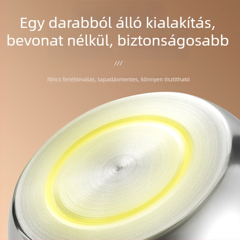 Rozsdamentes acélból készített megerősített tejfőző, gőzölő és leveses edény, háztartási használatra, 1,1–2 l