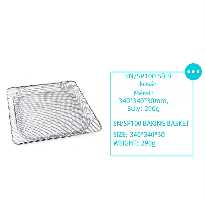Ninja Foodi SP100 01D krómozott acélból készült grill háló – cserealkatrész