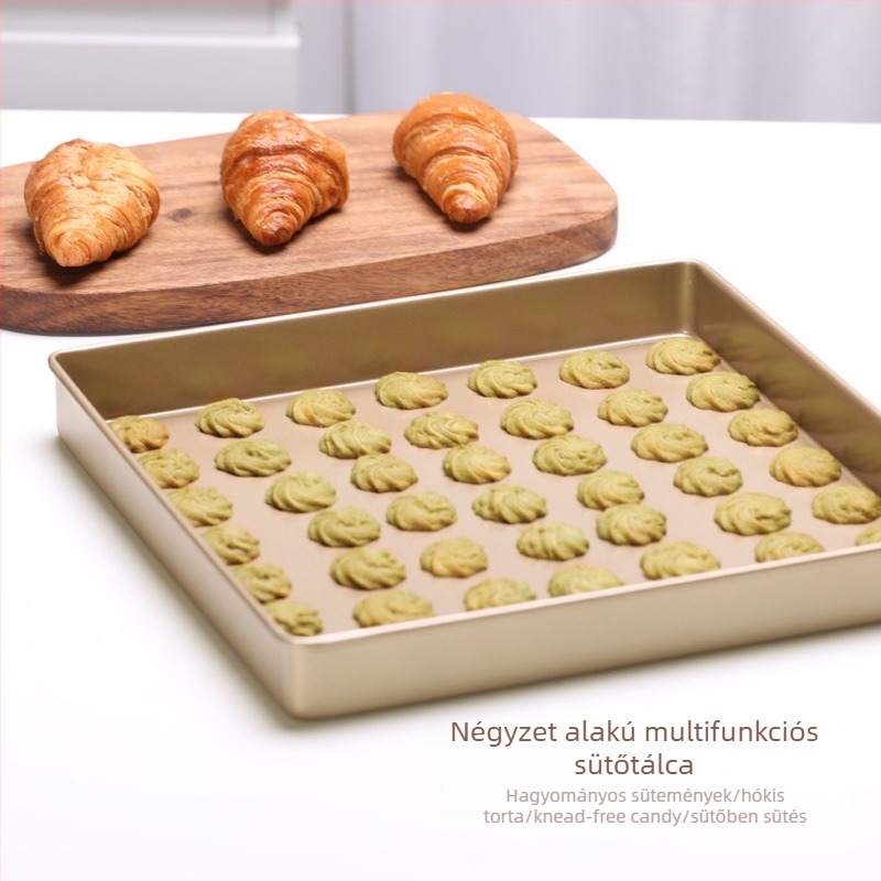 11 hüvelykes négyzet alakú, tapadásmentes sütőforma nugát, hópehely sütemények és torták számára