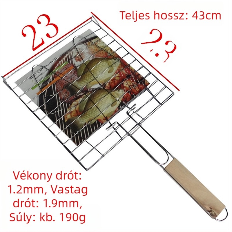 Roasted Butterfly grill klipek készlet – halas klipek, hús klipek, kenyér és burger klipek grillezéshez
