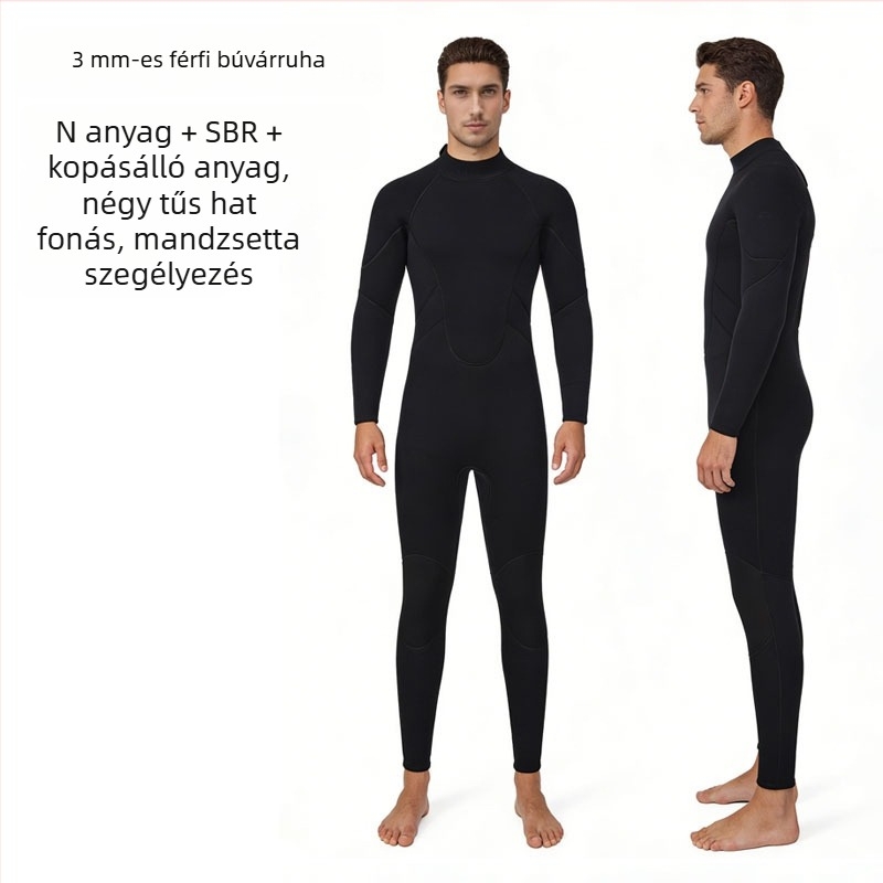 3 mm-es egyrészes neoprén búvárruha