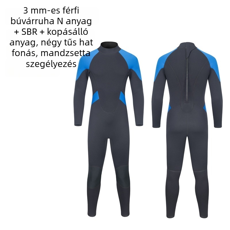 3 mm-es egyrészes neoprén búvárruha