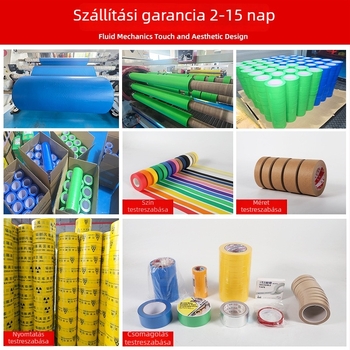 Narancssárga washi maszkolószalag, magas tapadással, epoxipadló jelöléséhez és függönyfal ragasztásához, 50 m tekercs
