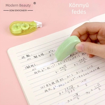 Modern Beauty 6 darabos mini hibajavító szalag készlet diákok számára rajzfilmszerű dizájnnal