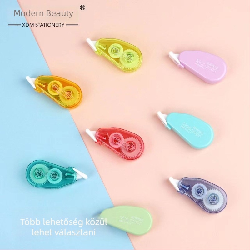 Modern Beauty 6 darabos mini hibajavító szalag készlet diákok számára rajzfilmszerű dizájnnal