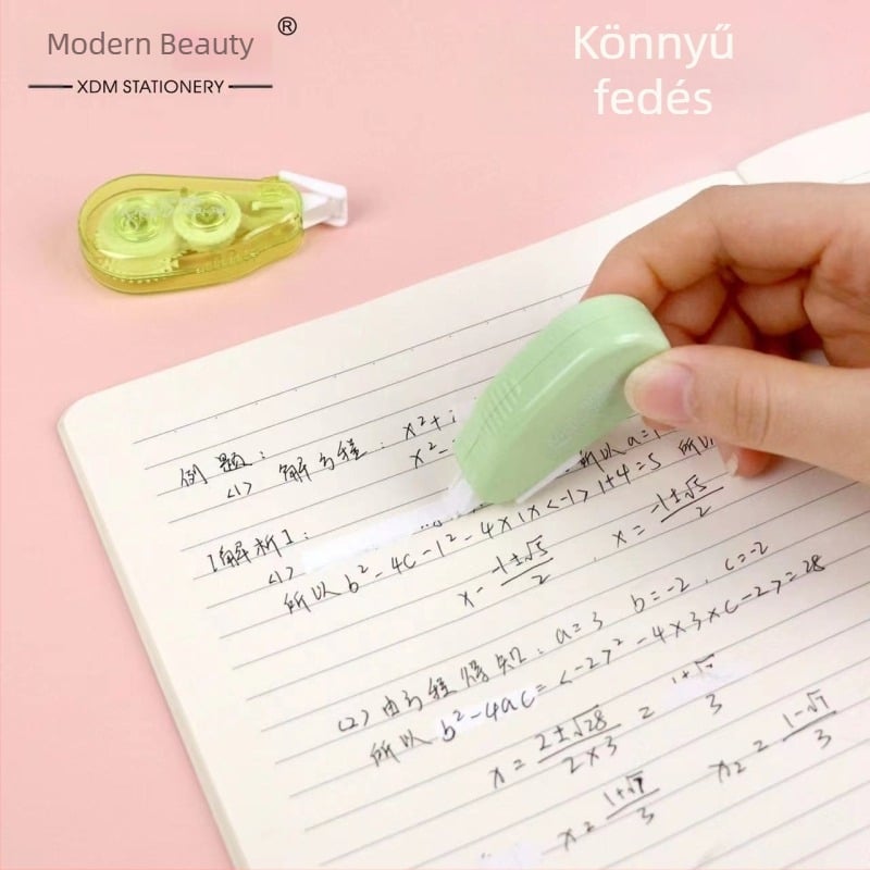 Modern Beauty 6 darabos mini hibajavító szalag készlet diákok számára rajzfilmszerű dizájnnal