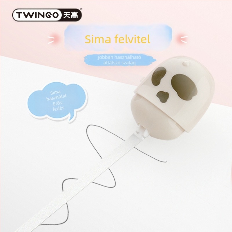 PaPa Dumpling aranyos korrekciós szalag lányoknak és diákoknak