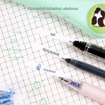 Panda stílusú hibajavító szalag általános iskolásoknak, hordozható, nagy kapacitású, csendes, nyom nélkül