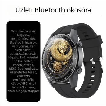 GT2 NFC okosóra hozzáférés-ellenőrzéssel, glikóz- és húgysavmonitorozás, Bluetooth hívások, pulzus, vérnyomás, vér oxigén-szaturációja és lipidek