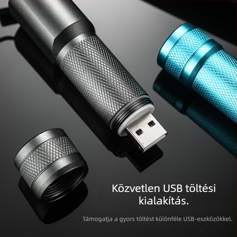 USB vezeték nélküli töltésű kézi fül tisztító lámpa erős fénnyel