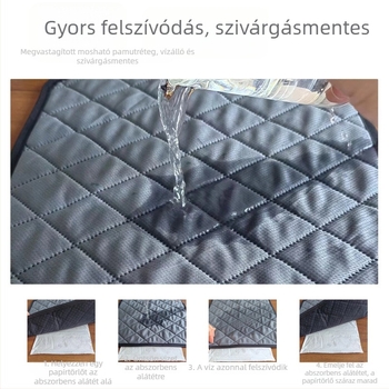 Háziállatok vizelet alátét – mosható, többszöri használat, vízálló, nedvességálló, csúszásmentes