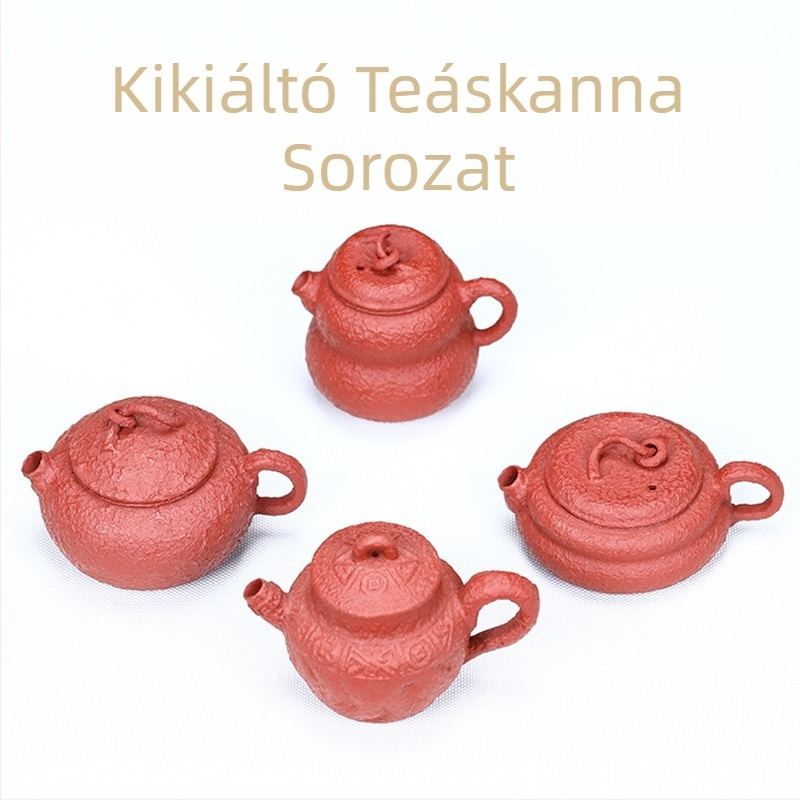 Klaun Pot sorozat, Dahongpao, Yixing lila agyag teáskanna, kézzel készített eredeti agyagból, kis kapacitás