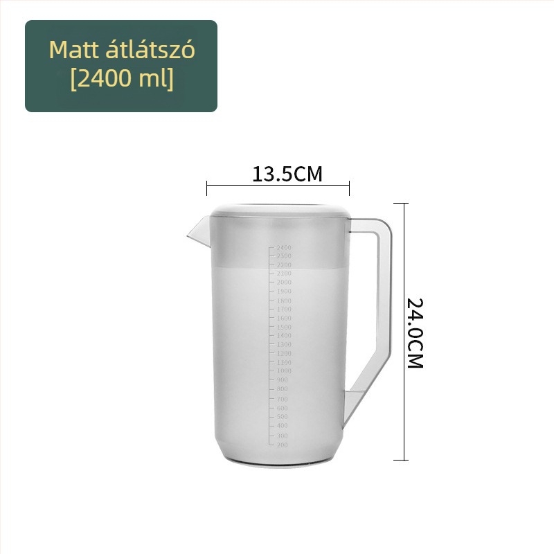 Műanyag hidegvíz teáskanna a tea elkészítéséhez, otthoni és kereskedelmi használatra, teaházaknak és éttermeknek, magas hőállóságú