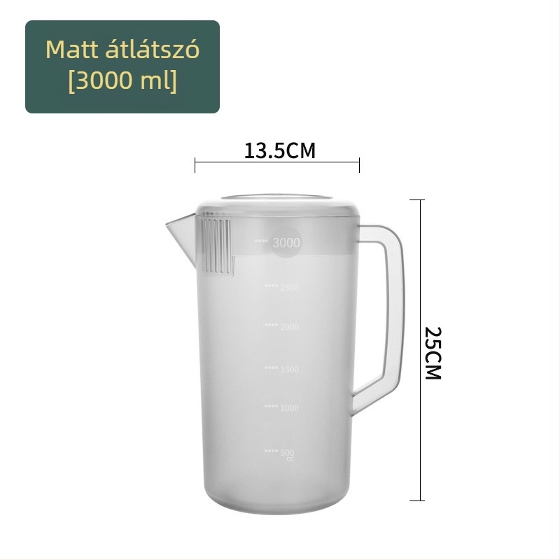 Műanyag hidegvíz teáskanna a tea elkészítéséhez, otthoni és kereskedelmi használatra, teaházaknak és éttermeknek, magas hőállóságú