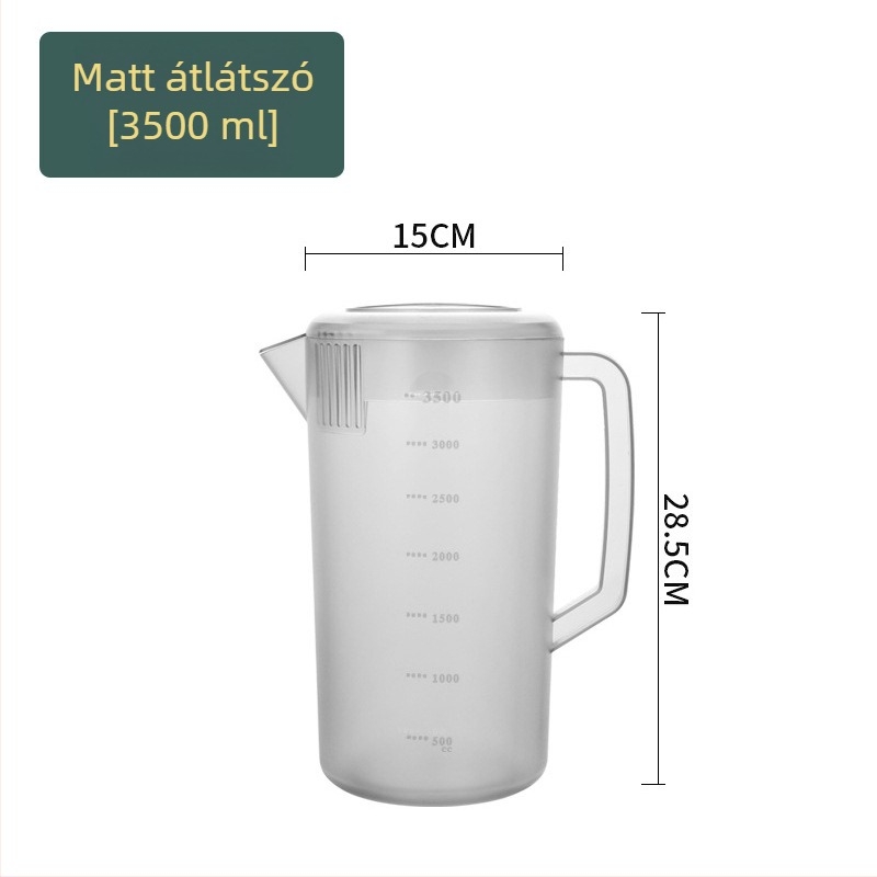 Műanyag hidegvíz teáskanna a tea elkészítéséhez, otthoni és kereskedelmi használatra, teaházaknak és éttermeknek, magas hőállóságú