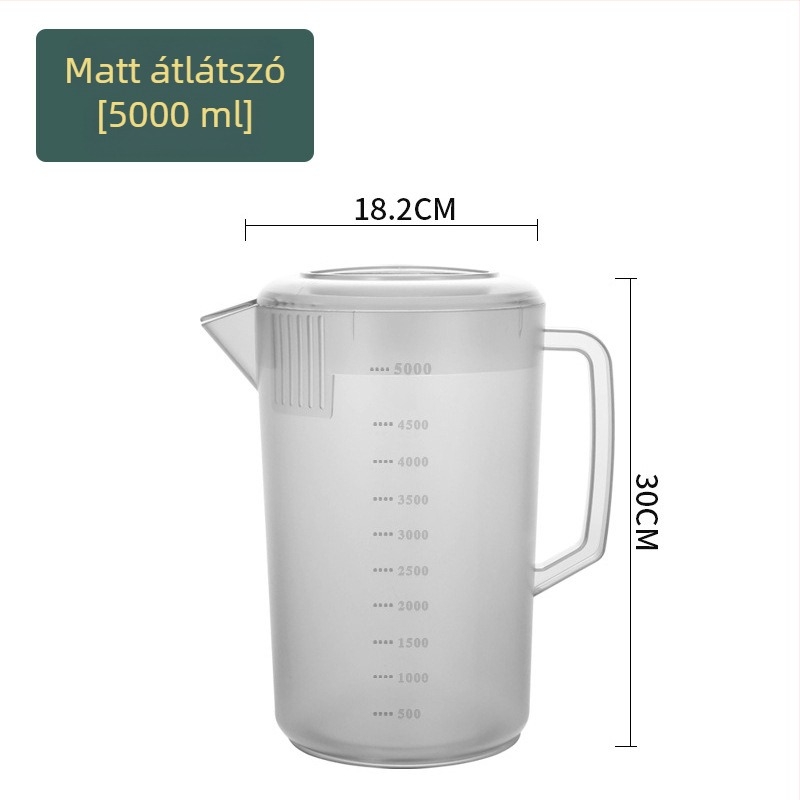 Műanyag hidegvíz teáskanna a tea elkészítéséhez, otthoni és kereskedelmi használatra, teaházaknak és éttermeknek, magas hőállóságú