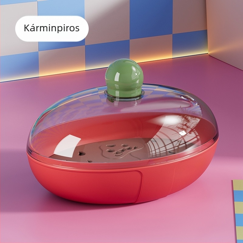 Könnyed luxusú szappantartó fürdőszobába, kettős rétegű szárító, nagy szappantároló állvány