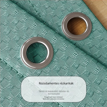 Prémium vast jacquard zuhanyfüggöny, fúrásmentes telepítés, vízálló fürdőszobai válaszfalfüggöny, poliészter