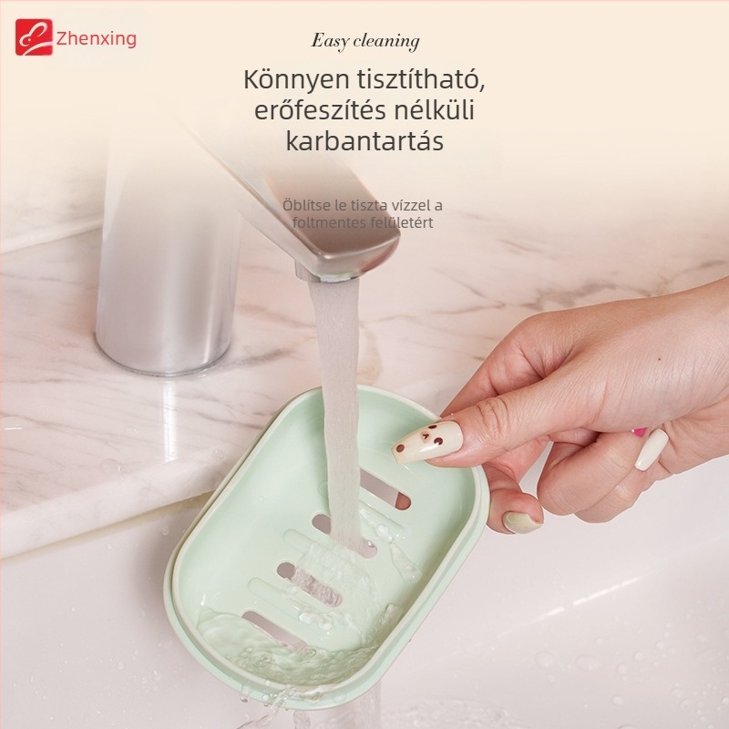 Fedéllel ellátott, több színű szappantartó doboz, utazáshoz hordozható, szárító és tároló rekesz kollégiumi használatra