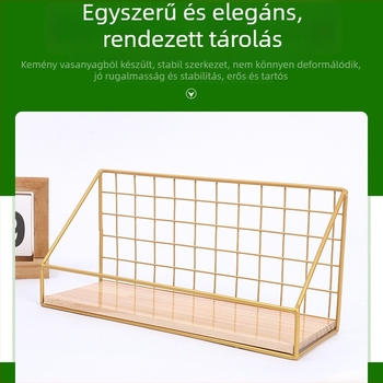 Fali fürdőszobai tárolópolc mosdóhoz