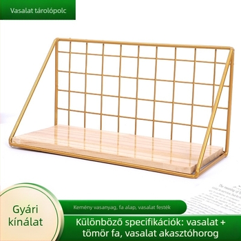 Fali fürdőszobai tárolópolc mosdóhoz