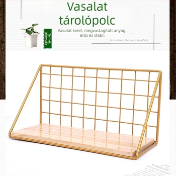 Fali fürdőszobai tárolópolc mosdóhoz